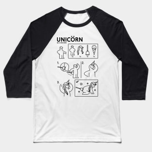 Unicorn Baseball T-Shirt